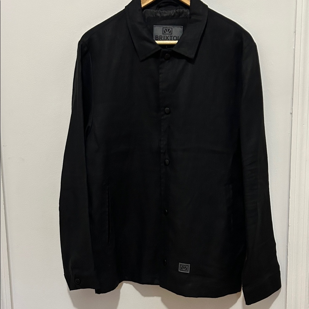 Brixton Textiles Classic Black Shirt Jacket